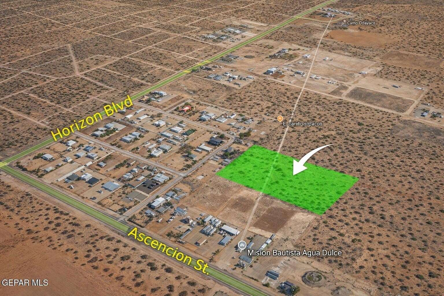 5 Acres of Land for Sale in El Paso, Texas