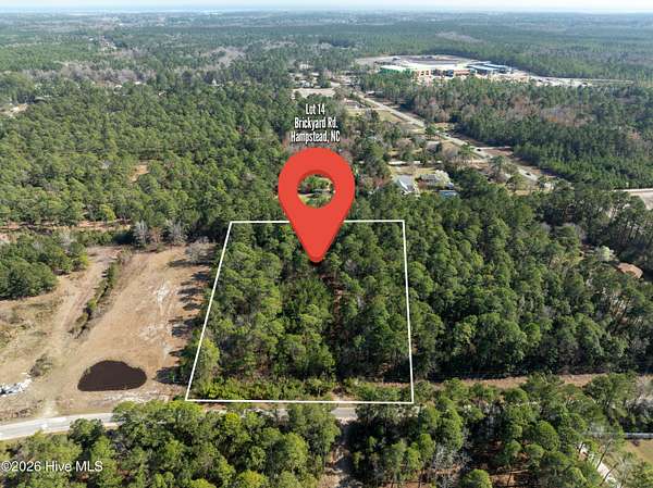 2.54 Acres of Residential Land for Sale in Hampstead, North Carolina