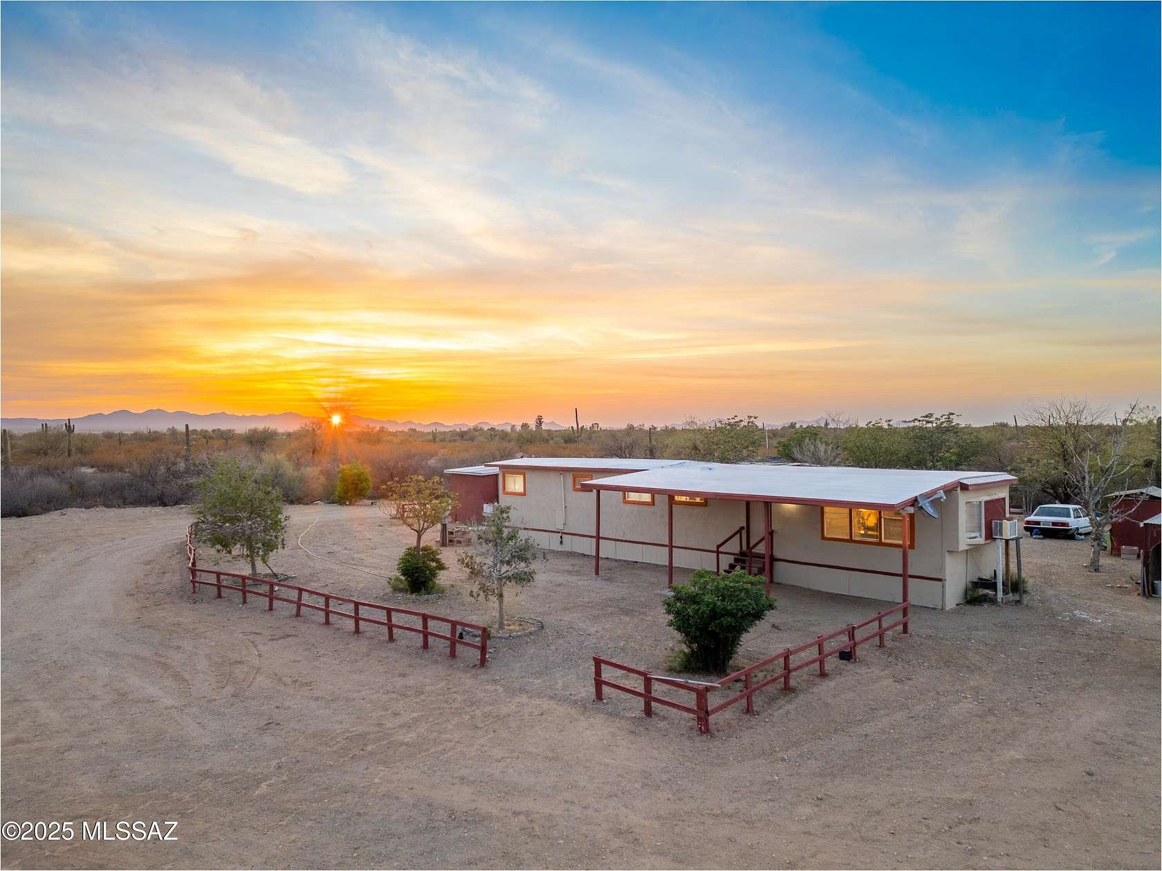 2 Acres of Land with Home for Sale in Tucson, Arizona