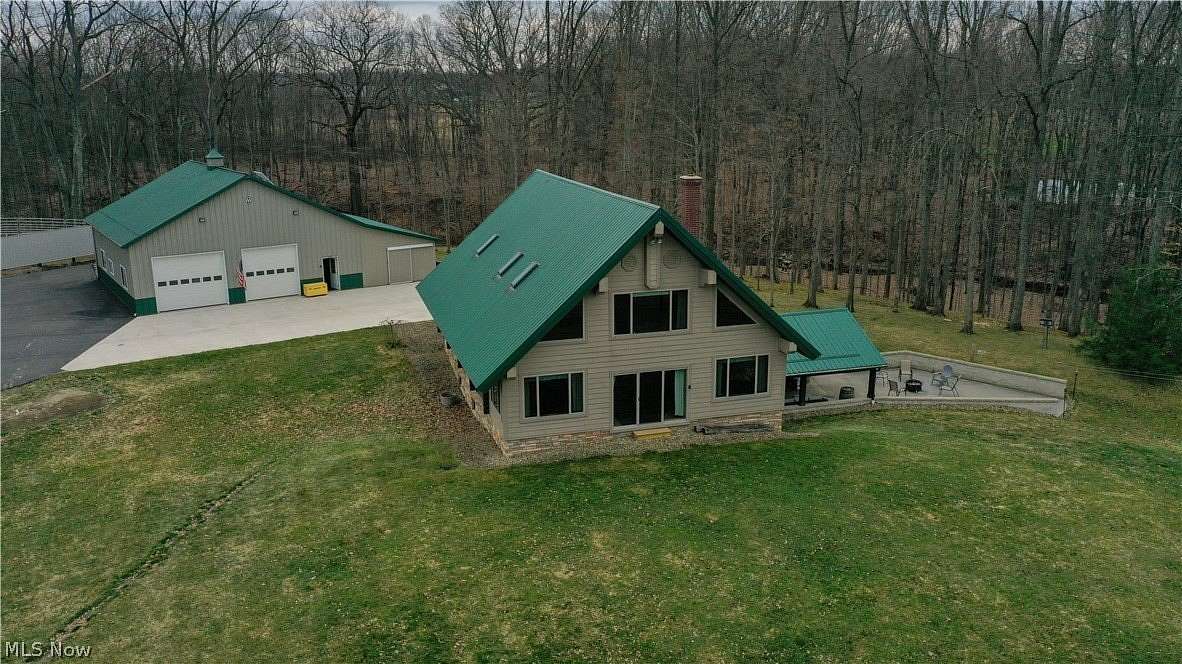 9.42 Acres of Land with Home for Sale in Orwell, Ohio