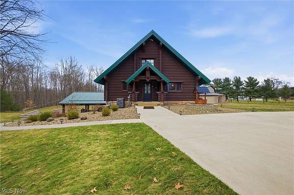 9.42 Acres of Land with Home for Sale in Orwell, Ohio