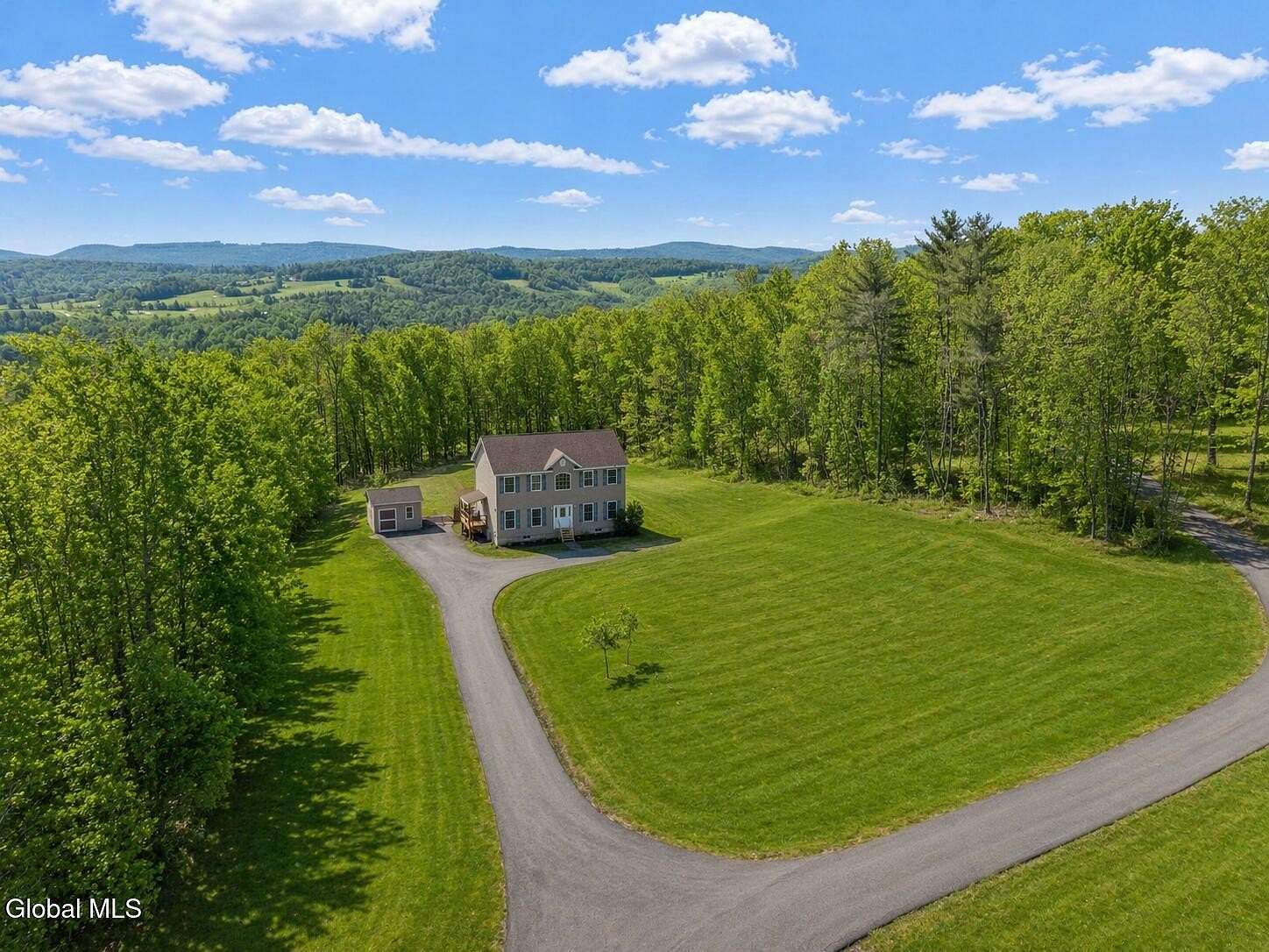 5.36 Acres of Land with Home for Sale in Richmondville, New York