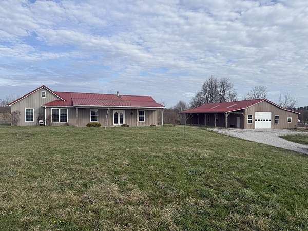 25.4 Acres of Agricultural Land with Home for Sale in Waynesburg, Kentucky