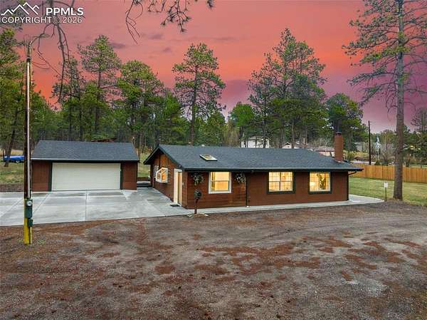 4.89 Acres of Land with Home for Sale in Colorado Springs, Colorado