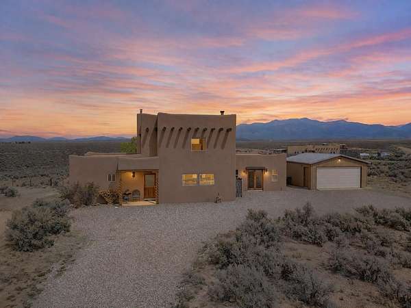 3.29 Acres of Land with Home for Sale in El Prado, New Mexico