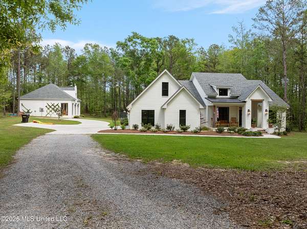 7.27 Acres of Land with Home for Sale in Petal, Mississippi