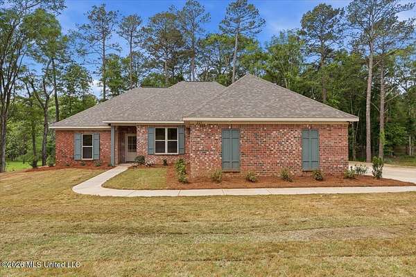 1.72 Acres of Land with Home for Sale in Mendenhall, Mississippi