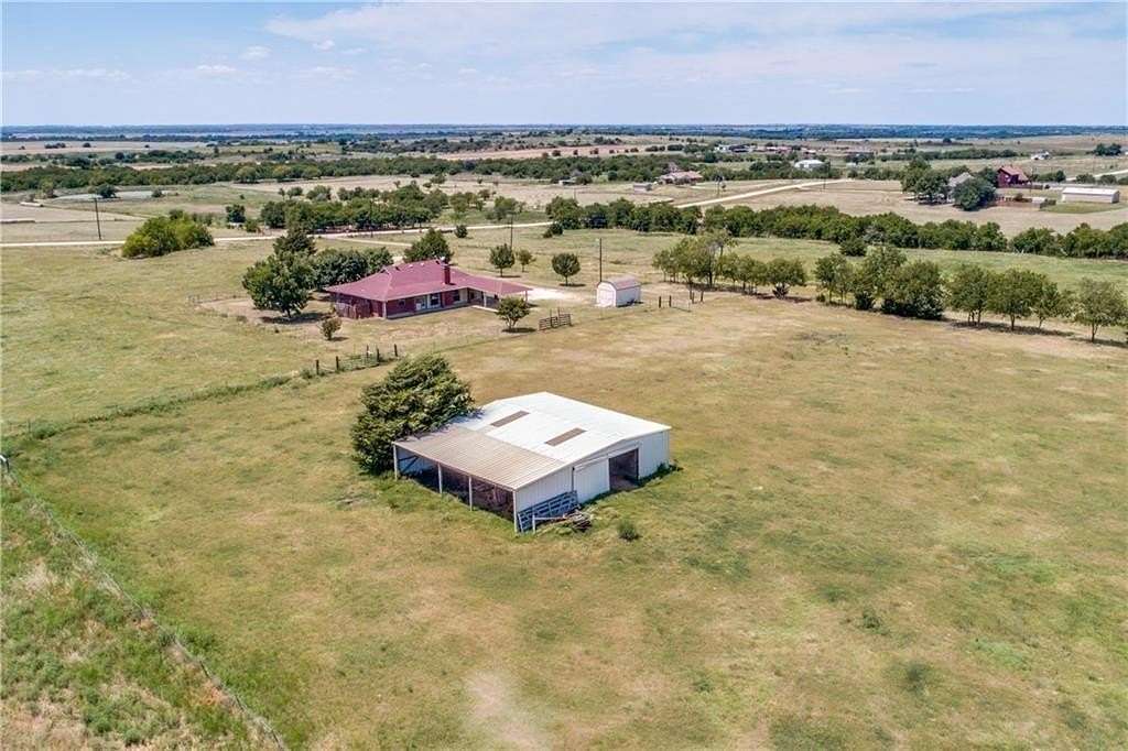 10.3 Acres of Land with Home for Lease in Celina, Texas