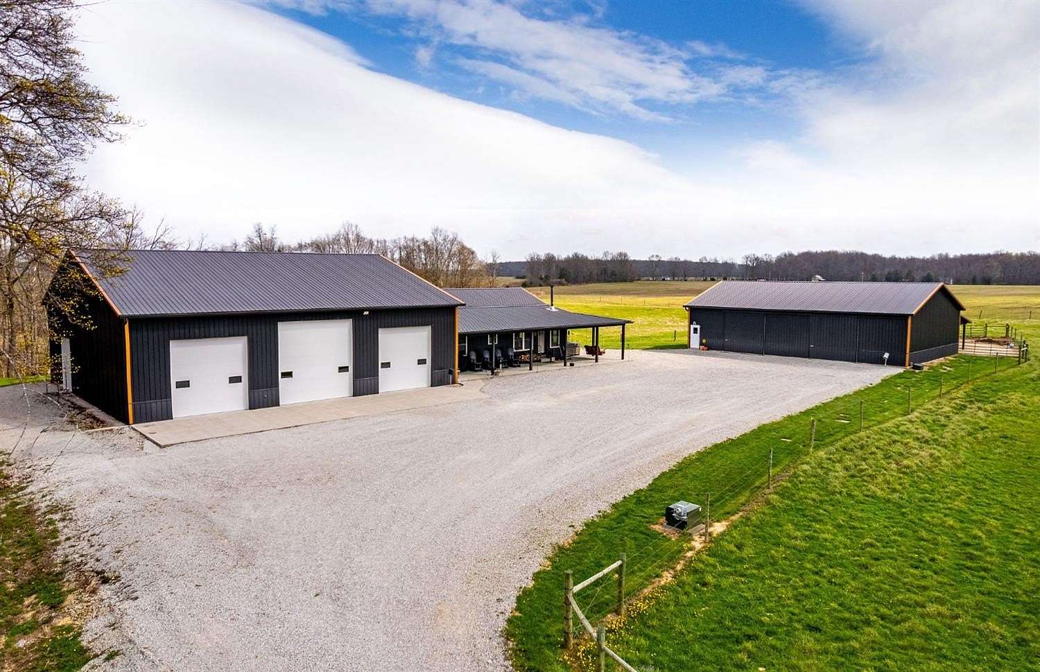 6.4 Acres of Land with Home for Sale in Milan, Indiana