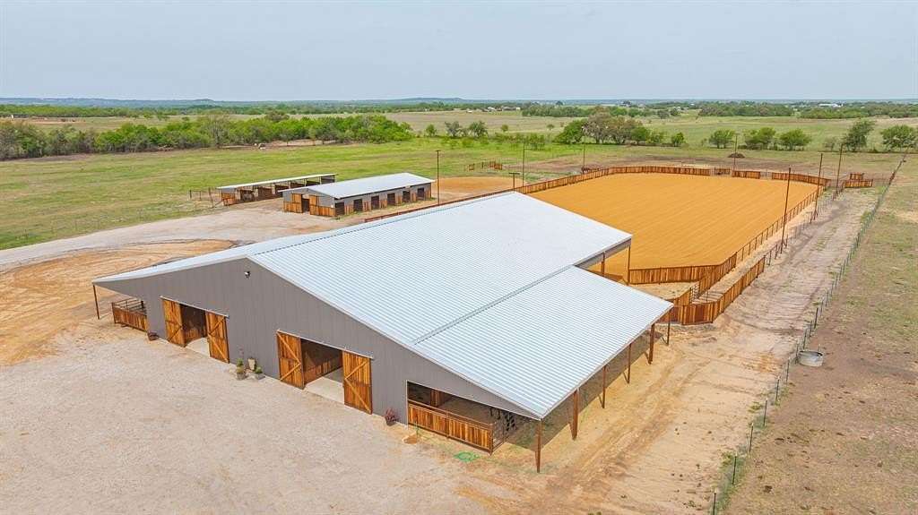 50.6 Acres of Agricultural Land with Home for Sale in Lipan, Texas