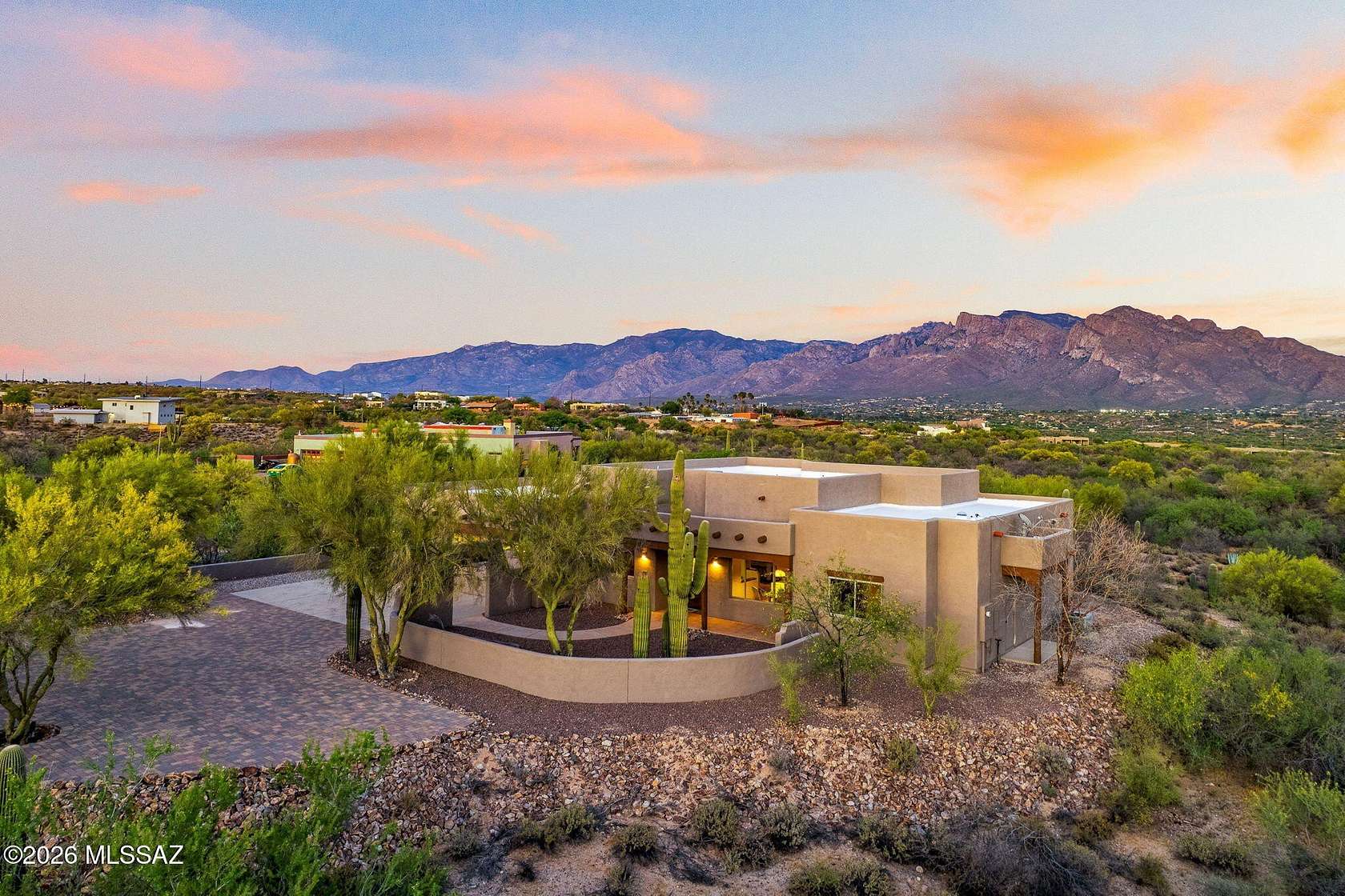 3.57 Acres of Land with Home for Sale in Tucson, Arizona