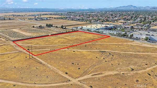 4.77 Acres of Residential Land for Sale in Apple Valley, California