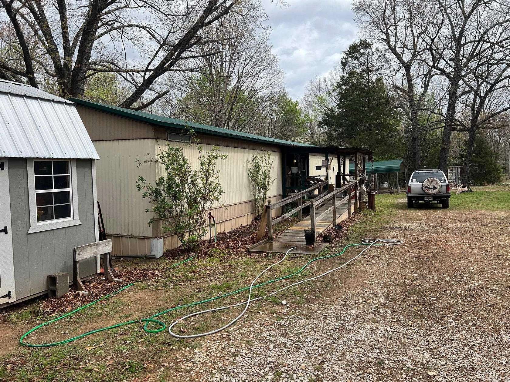 5 Acres of Land with Home for Sale in St. Joe, Arkansas