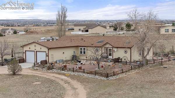 2.67 Acres of Land with Home for Sale in Peyton, Colorado