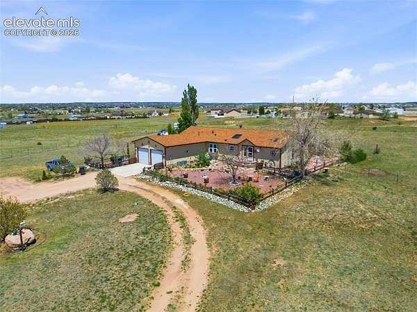 2.67 Acres of Land with Home for Sale in Peyton, Colorado
