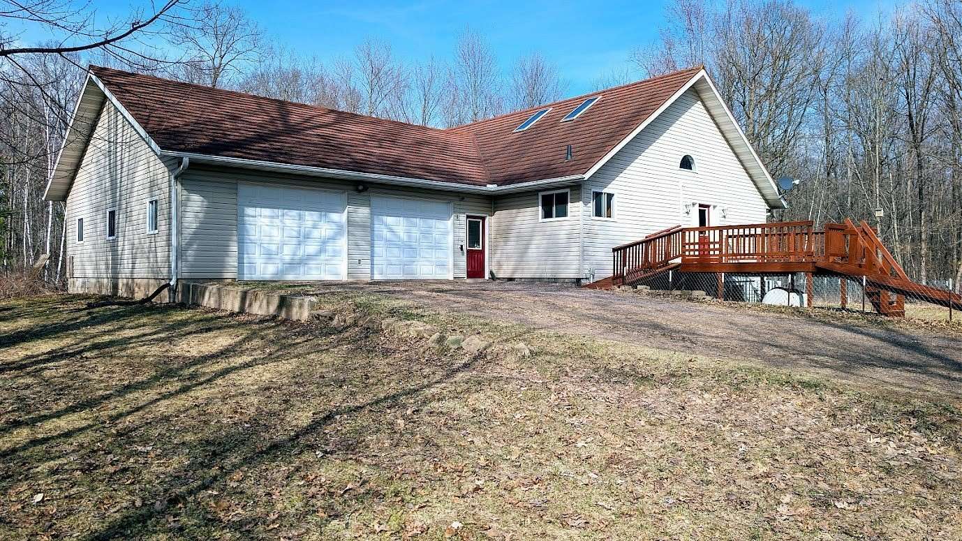 40 Acres of Recreational Land with Home for Sale in New Auburn, Wisconsin