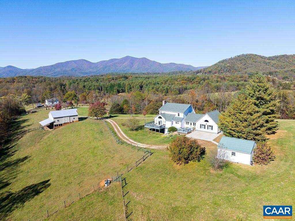 50 Acres of Agricultural Land with Home for Sale in Roseland, Virginia