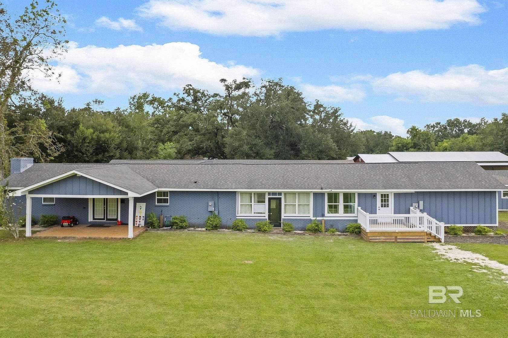 2.26 Acres of Land with Home for Sale in Silverhill, Alabama