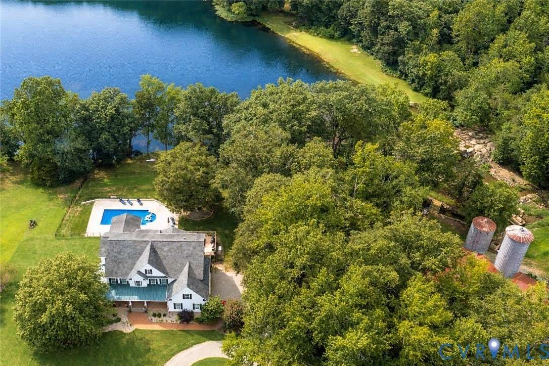 7.34 Acres of Land with Home for Sale in Amelia Court House, Virginia