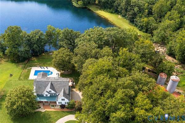 7.34 Acres of Land with Home for Sale in Amelia Court House, Virginia