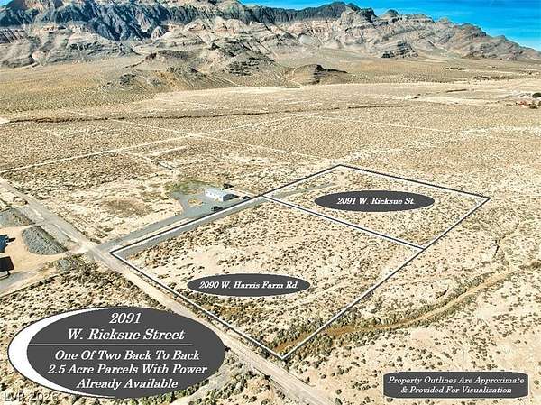 2.5 Acres of Residential Land for Sale in Pahrump, Nevada