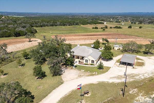 21.5 Acres of Agricultural Land with Home for Sale in Boerne, Texas