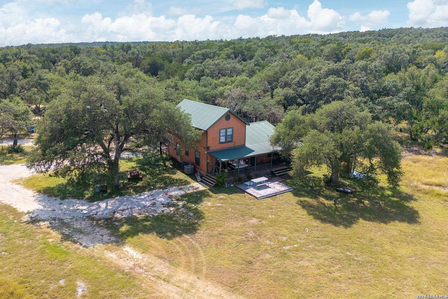 11 Acres of Recreational Land with Home for Sale in New Braunfels, Texas