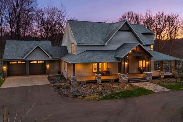 62.8 Acres of Agricultural Land with Home for Sale in Sunfield, Michigan