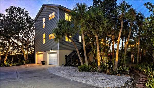 4.55 Acres of Land with Home for Sale in Terra Ceia, Florida