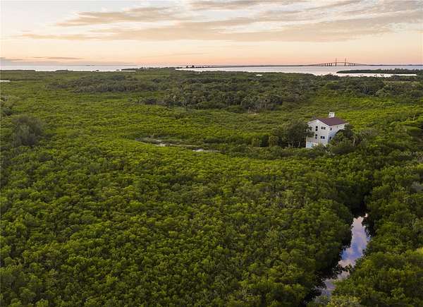 4.55 Acres of Land with Home for Sale in Terra Ceia, Florida