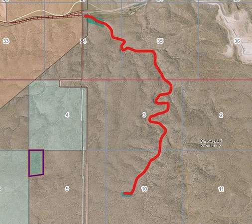 38.3 Acres of Recreational Land for Sale in Peach Springs, Arizona