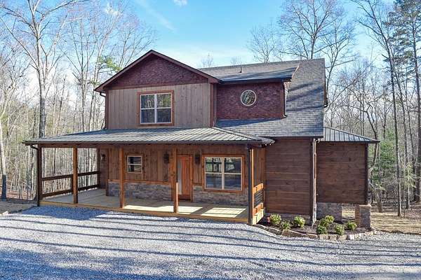 1.64 Acres of Land with Home for Sale in Morganton, Georgia