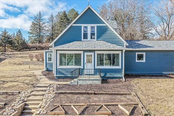 12.9 Acres of Land with Home for Sale in Missouri Valley, Iowa