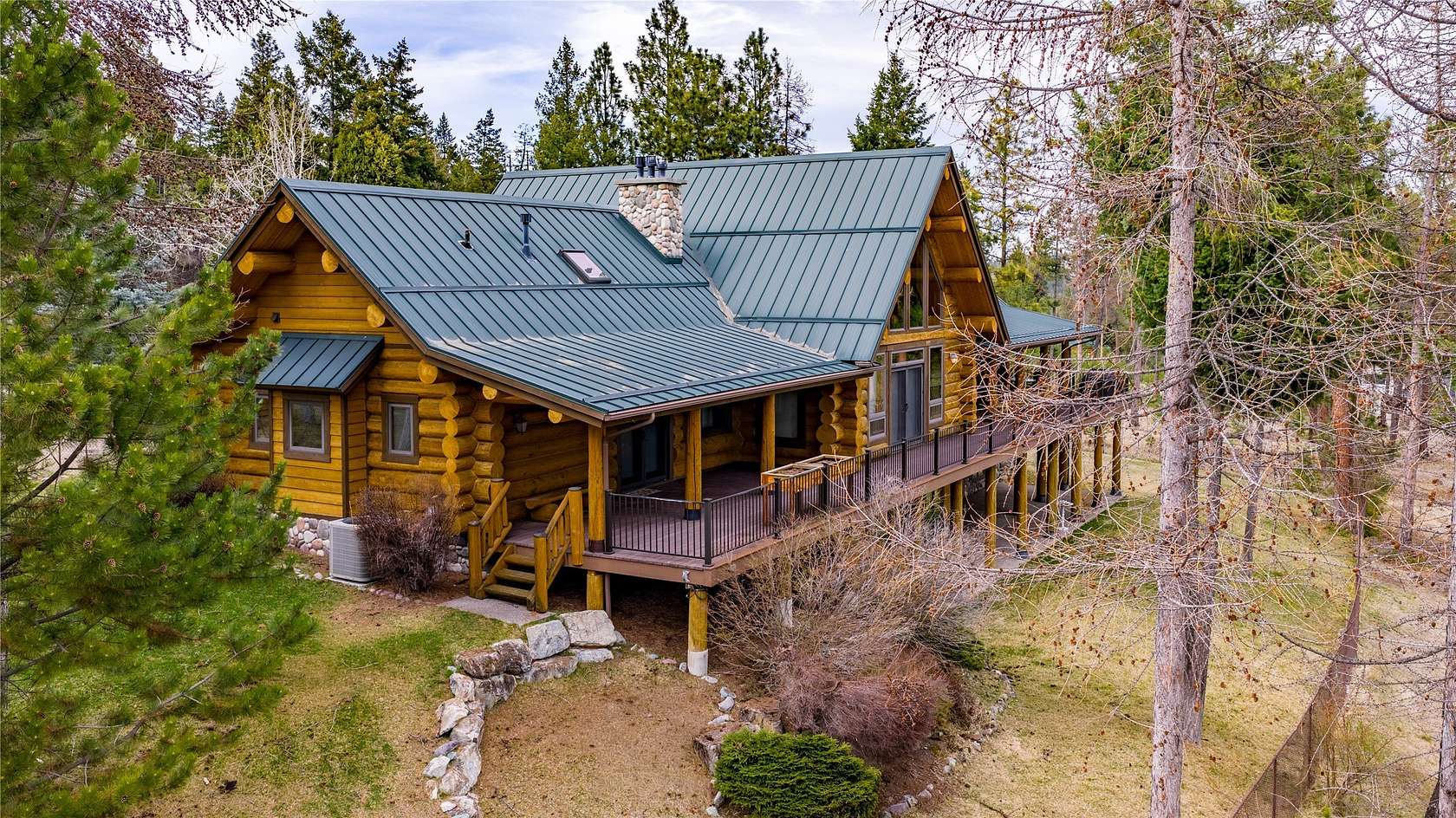 3.8 Acres of Land with Home for Sale in Lakeside, Montana