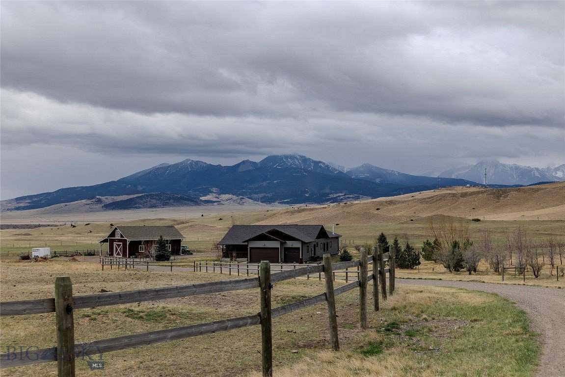 20 Acres of Agricultural Land with Home for Sale in Livingston, Montana