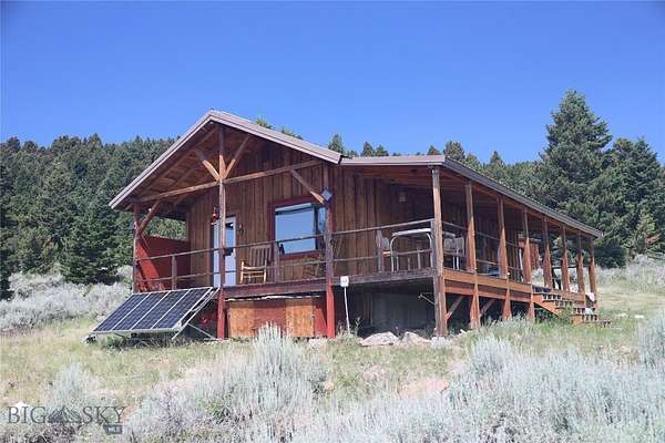 10 Acres of Land with Home for Sale in Ennis, Montana