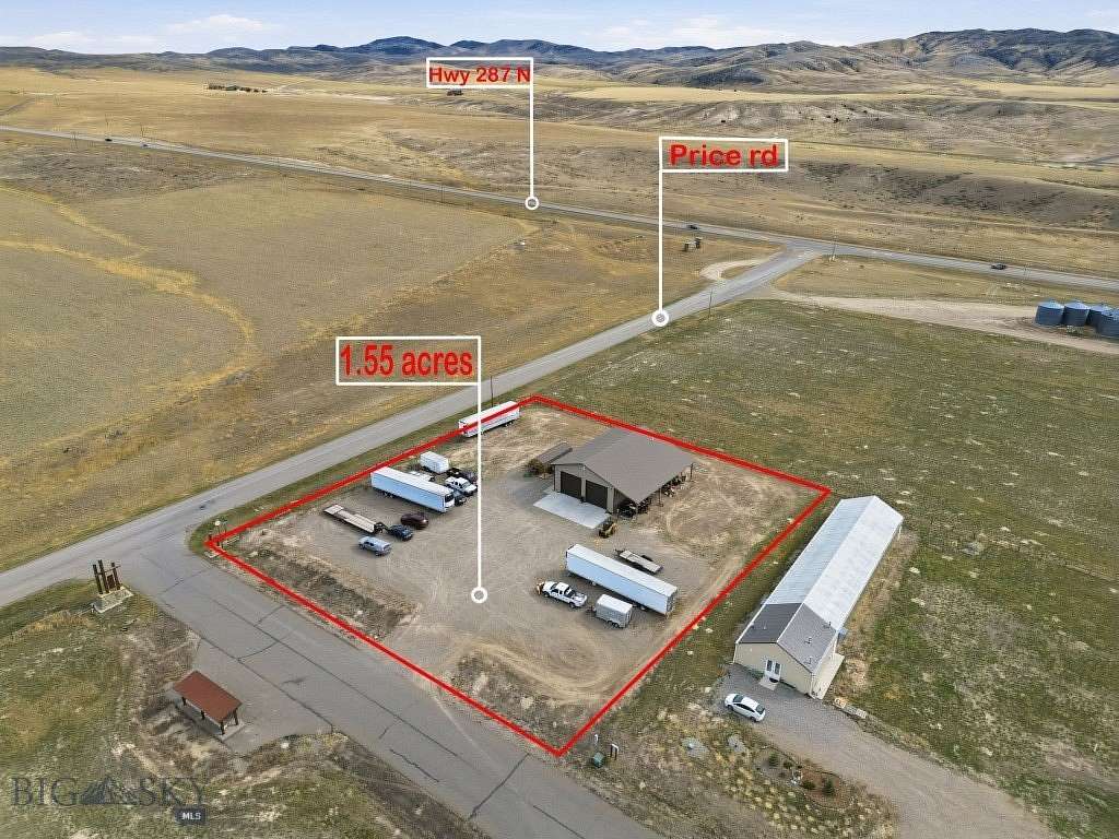 1.55 Acres of Improved Mixed-Use Land for Sale in Three Forks, Montana