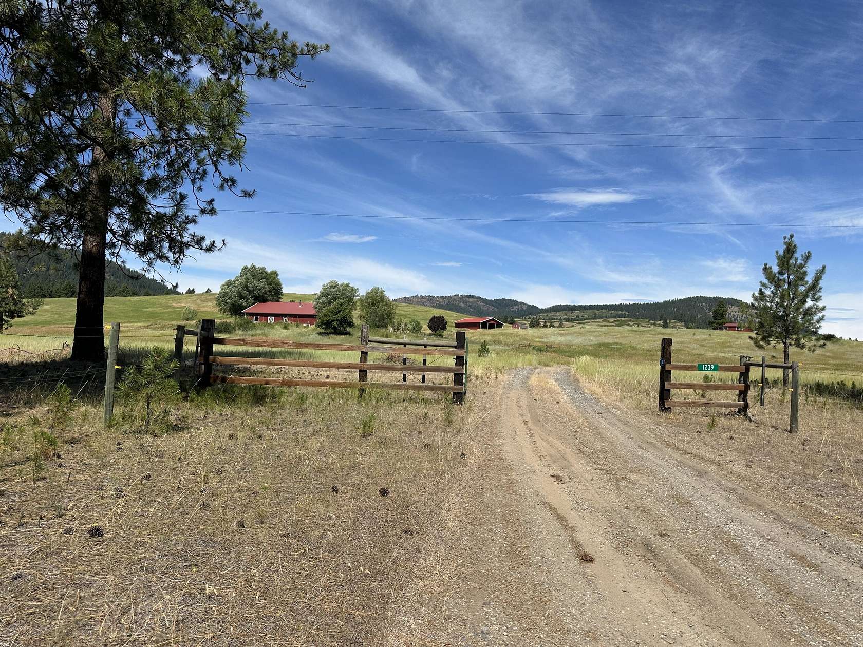 47.5 Acres of Agricultural Land with Home for Sale in Inchelium, Washington