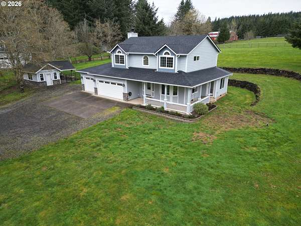 5 Acres of Land with Home for Sale in Washougal, Washington