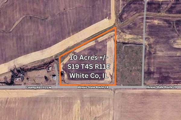 10 Acres of Agricultural Land for Sale in Crossville, Illinois