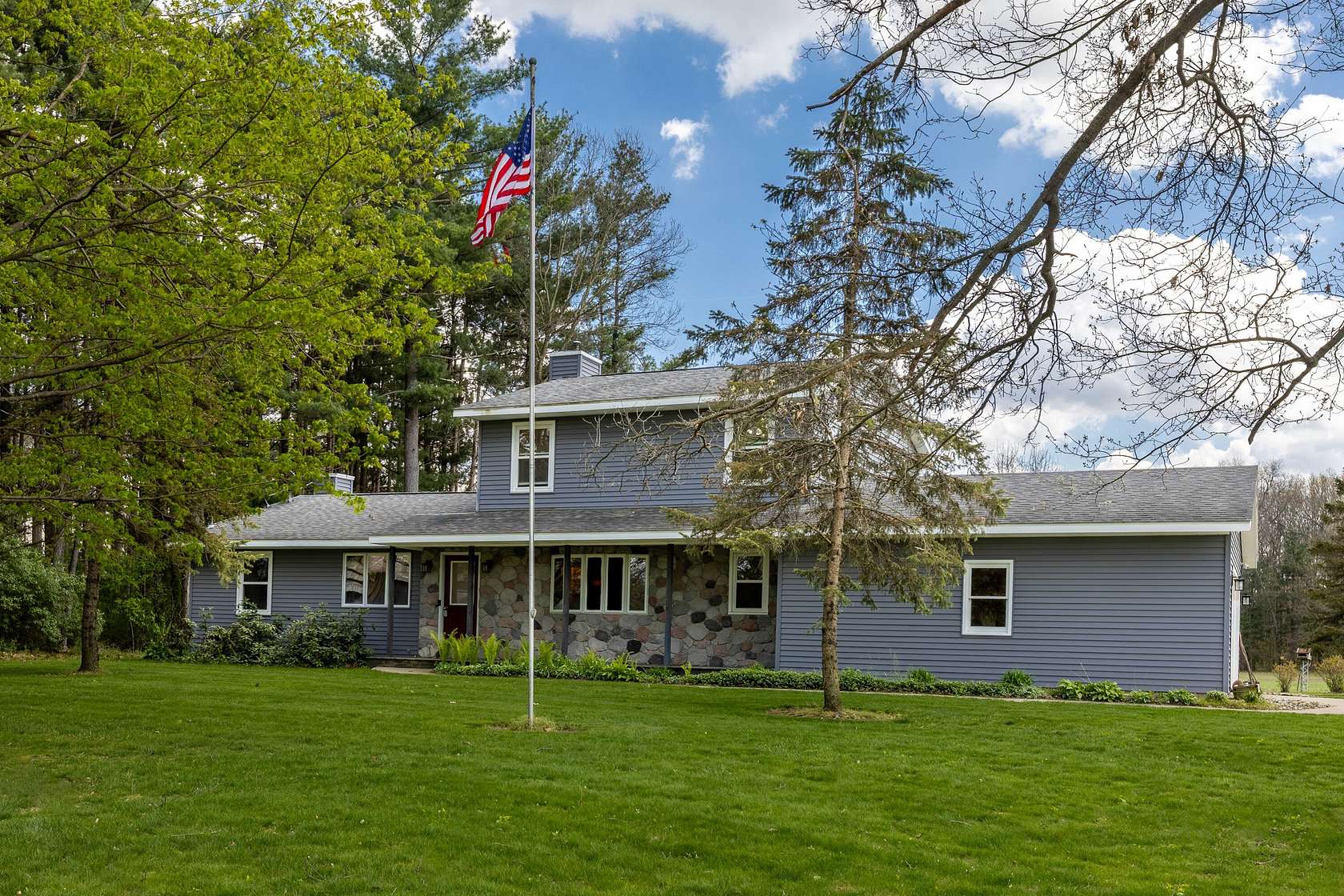 16.7 Acres of Land with Home for Sale in Mattawan, Michigan