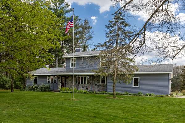 16.7 Acres of Land with Home for Sale in Mattawan, Michigan