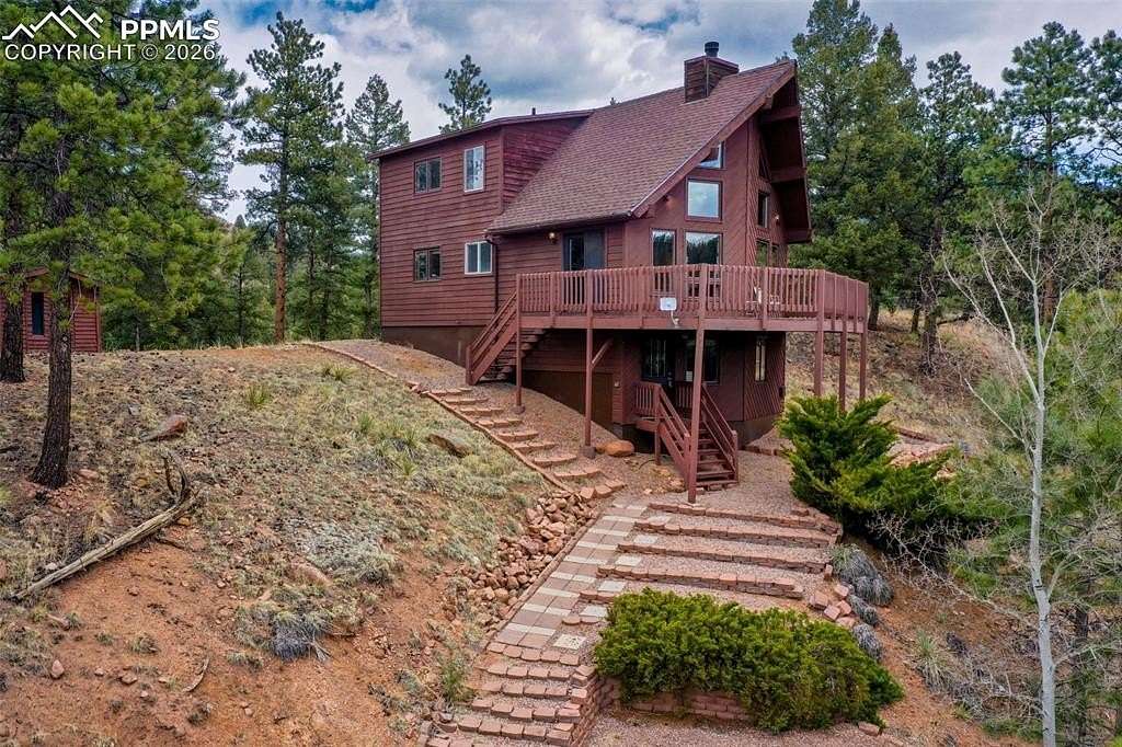2.2 Acres of Land with Home for Sale in Woodland Park, Colorado