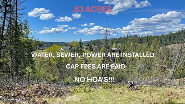 0.83 Acres of Residential Land for Sale in Pinehurst, Idaho