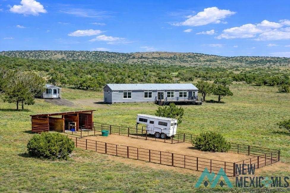 56 Acres of Land with Home for Sale in Quemado, New Mexico
