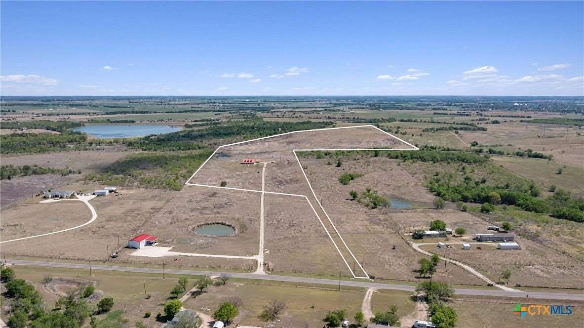 46.9 Acres of Land with Home for Sale in Thrall, Texas