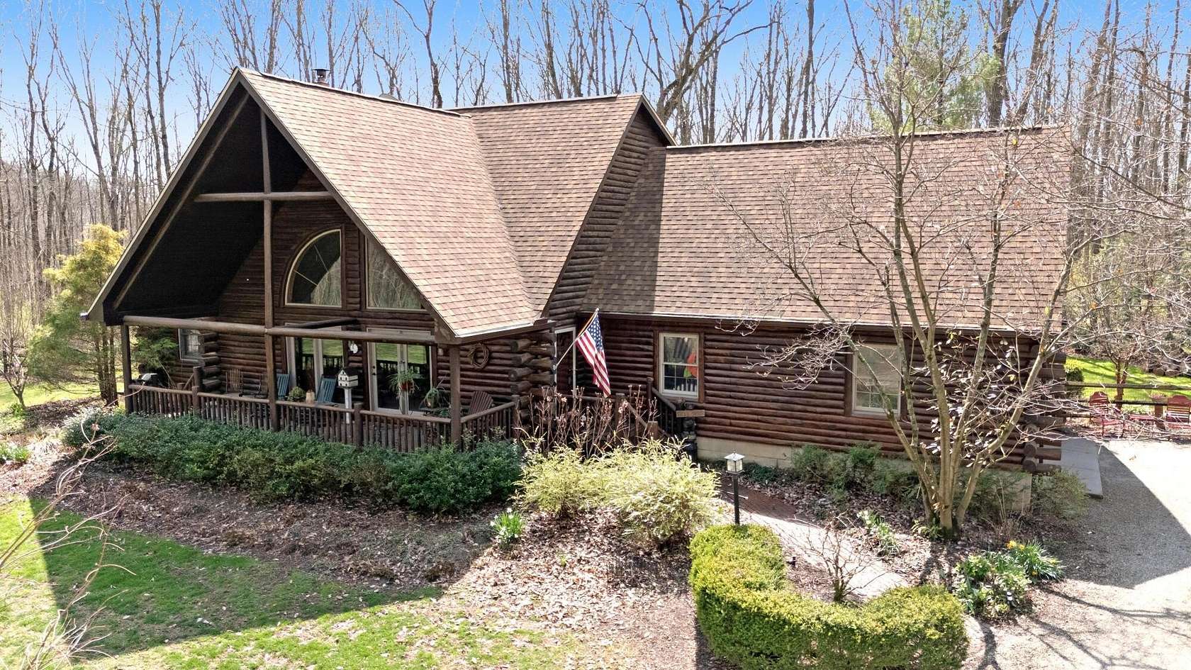 6.78 Acres of Land with Home for Sale in Ostrander, Ohio