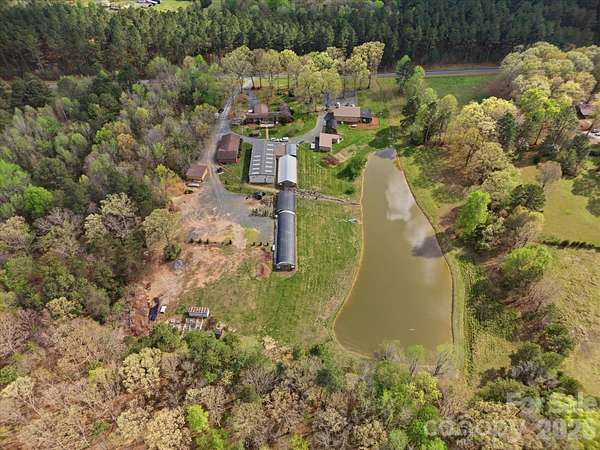 9.35 Acres of Land with Home for Sale in Richfield, North Carolina