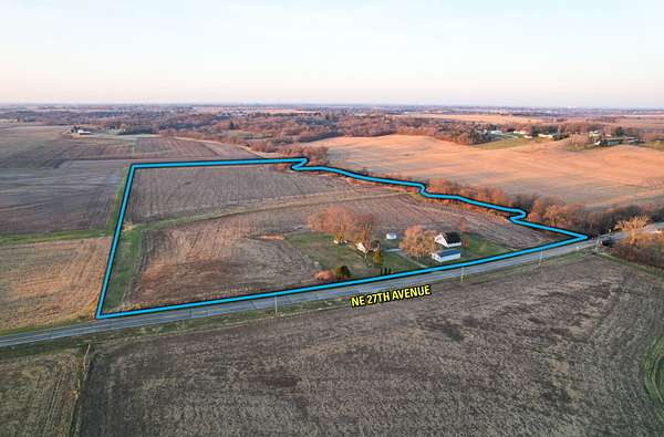 32 Acres of Land with Home for Sale in Altoona, Iowa