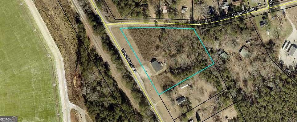 5 Acres of Improved Commercial Land for Sale in Newnan, Georgia